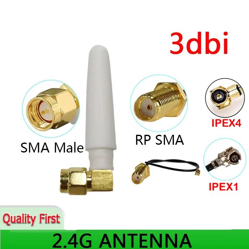 EOTH  Ǳ ͽټ ̺ iot  ׳, 3dbi sma  wlan wifi 2.4ghz antene IPX ipex 1 4 mhf4 SMA, 2.4g ׳